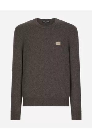 Dolce & Gabbana Collection - Wool round-neck sweater with branded tag
