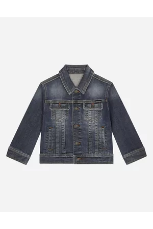 Dolce & Gabbana Coats and Jackets - wash stretch denim jacket