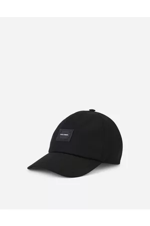 Dolce & Gabbana Accessories - Gabardine baseball cap with plate