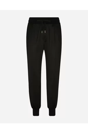 Dolce & Gabbana Trousers and Shorts - Technical jersey jogging pants with tag