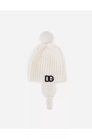 Dolce & Gabbana Accessories and Baby Carriers - Knit hat with DG logo