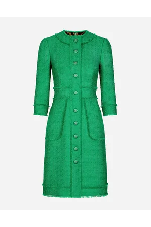 Dolce & Gabbana Dresses - Raschel tweed midi dress