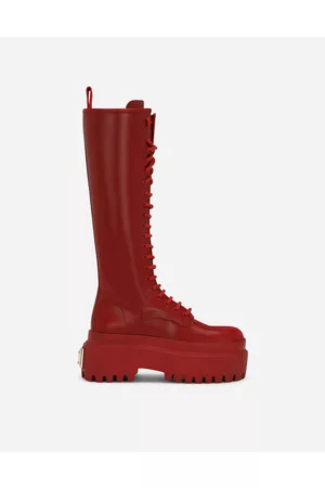 Dolce & Gabbana Boots and Booties - Brushed calfskin boots