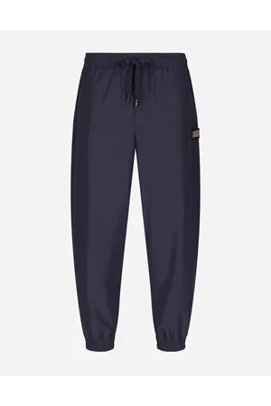 Dolce & Gabbana Trousers and Shorts - Nylon jogging pants with branded tag