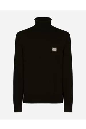 Dolce & Gabbana Collection - Wool turtle-neck sweater with branded tag