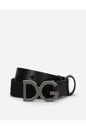 Dolce & Gabbana Children best seller selection - Belt with DG logo buckle