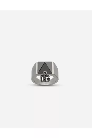 Dolce & Gabbana Men best seller selection - Studded DG logo ring