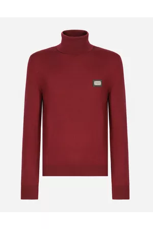 Dolce & Gabbana Collection - Wool turtle-neck sweater with branded tag