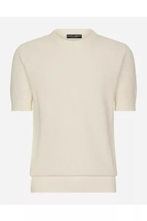 Dolce & Gabbana Collection - Cotton sweater with logo label