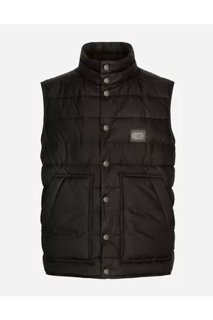 Dolce & Gabbana Coats and Jackets - Nylon vest with branded tag