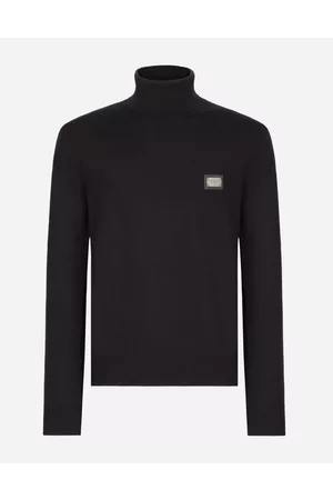 Dolce & Gabbana Collection - Wool turtle-neck sweater with branded tag
