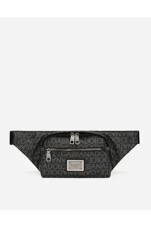 Dolce & Gabbana Backpacks and Fanny Packs - Small coated jacquard belt bag