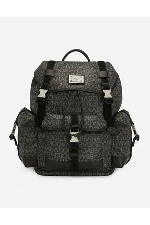 Dolce & Gabbana Backpacks and Fanny Packs - Coated jacquard backpack