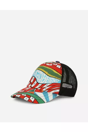 Dolce & Gabbana Accessories - Drill baseball cap with Carretto print