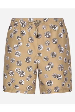 Dolce & Gabbana Collection - Coin print swim shorts