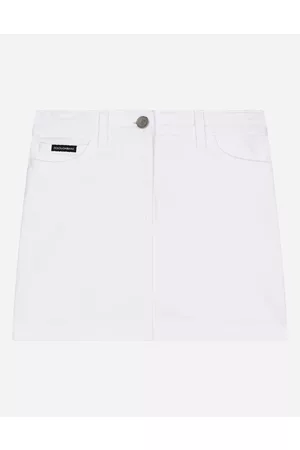 Dolce & Gabbana Trousers and Skirts - 5-pocket short skirt in ripped denim