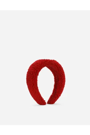 Dolce & Gabbana Accessories - Faux fur hairband with branded tag
