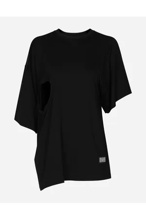 Dolce & Gabbana T-Shirts and Sweatshirts - Asymmetrical top with cut-out