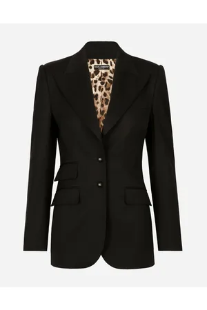 Dolce & Gabbana Blazers - Gabardine Turlington jacket with top-stitching