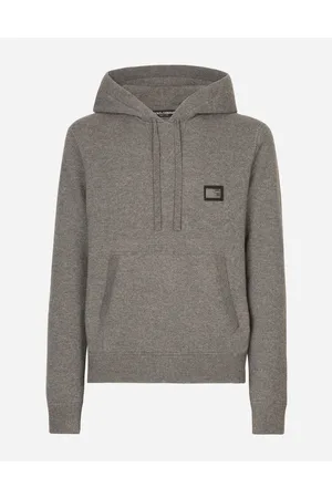 Dolce & Gabbana Sweaters and Cardigans - Wool and cashmere hooded sweater