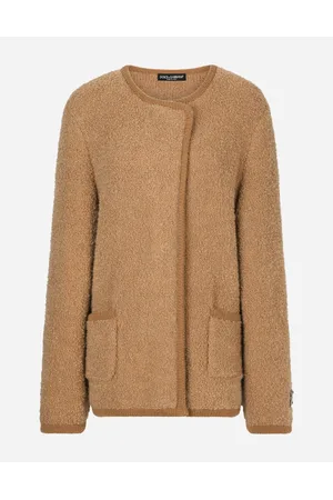Dolce & Gabbana Blazers - Double-breasted cashmere and alpaca wool jacket