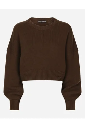 Dolce & Gabbana Sweaters and Cardigans - Wool and cashmere round-neck sweater