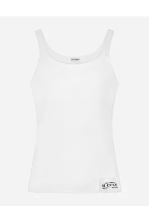 Dolce & Gabbana Collection - Fine-rib cotton singlet