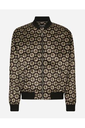 Dolce & Gabbana Coats and Jackets - Nylon jacket with all-over DG logo print