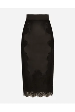 Dolce & Gabbana Collection - Satin midi skirt