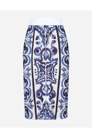 Dolce & Gabbana Skirts - Majolica print midi skirt