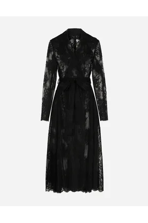 Dolce & Gabbana Coats and Jackets - Chantilly lace coat with belt