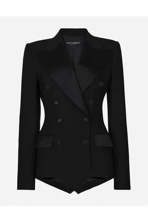Dolce & Gabbana Shirts and Tops - Double-breasted tuxedo jacket bodysuit
