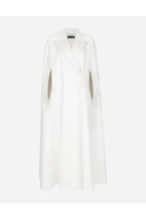 Dolce & Gabbana Coats and Jackets - Double-breasted wool cape