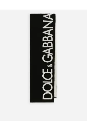 Dolce & Gabbana Accessories - Knit scarf with jacquard logo