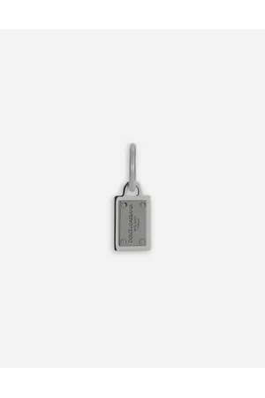 Dolce & Gabbana Bijoux - Single Creole earring with logo tag