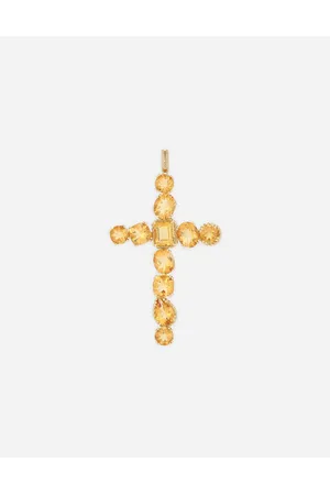 Dolce & Gabbana Charms - Anna charm in yellow 18kt with citrines quartzes
