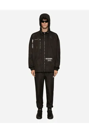 Dolce & Gabbana DGVIB3 collection - Hooded nylon jacket with DG VIB3 print