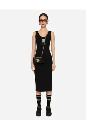 Dolce & Gabbana DGVIB3 collection - Sleeveless spandex jersey midi dress