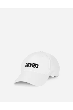 Dolce & Gabbana DGVIB3 collection - Cotton drill baseball cap with DG VIB3 embroidery