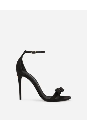 Dolce & Gabbana Satin Sandals - Woman Sandals And Wedges Viscose 35.5
