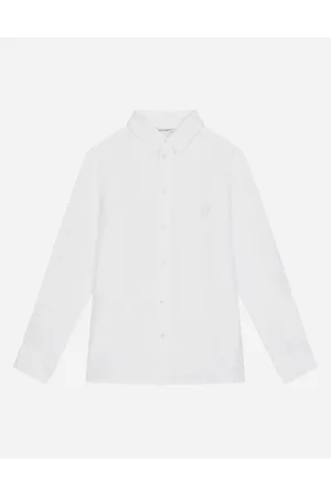 Dolce & Gabbana Linen Shirt With Dg Embroidery - Man Shirts Linen 2