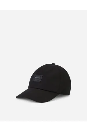 Dolce & Gabbana Gabardine Baseball Cap With Plate - Man Accessories S