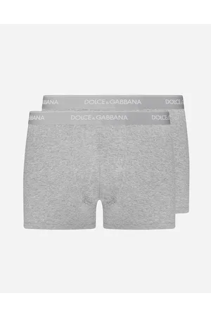 Dolce & Gabbana Stretch Cotton Boxers Two-pack - Man Underwear And Loungewear Cotton 3