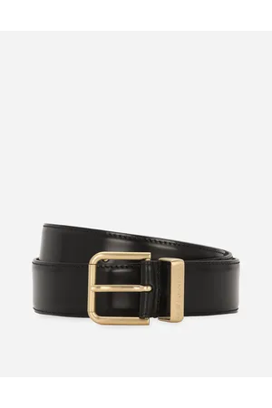 Dolce & Gabbana Rolled Buckle Belt - Man Belts Multi-colored Leather 80