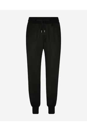 Dolce & Gabbana Technical Jersey Jogging Pants With Tag - Man Trousers And Shorts Fabric 44