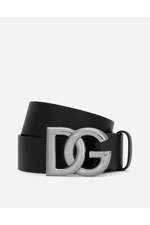 Dolce & Gabbana Cintura Logata - Man Belts Multi-colored Leather 80