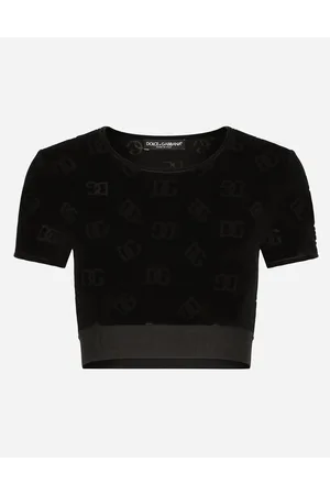 Dolce & Gabbana T-shirt M/corta Giro - Woman Shirts And Tops Cotton 40