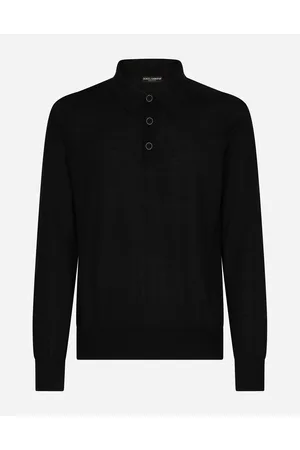 Dolce & Gabbana Extra-fine Cashmere Polo-shirt - Man Sweaters And Cardigans Cashmere 44