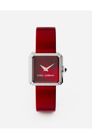 Dolce & Gabbana Sofia Steel Watch With Colorless Diamonds - Woman Watches&straps Red Onesize