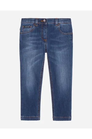 Dolce & Gabbana Washed Stretch Denim Skinny Jeans - Woman Trousers And Skirts 3
